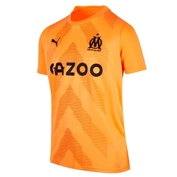 Tailandia Camiseta Marsella 1ª Portero 2022 2023 Naranja